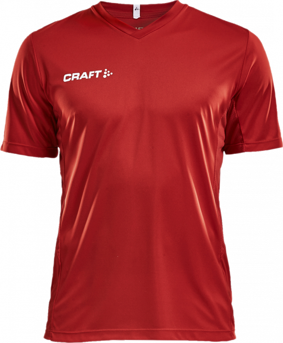 Craft - Squad Solid Go Jersey Junior - Czerwony