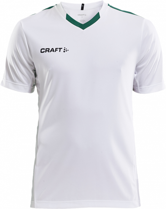 Craft - Progress Contrast Jersey - Blanc & vert