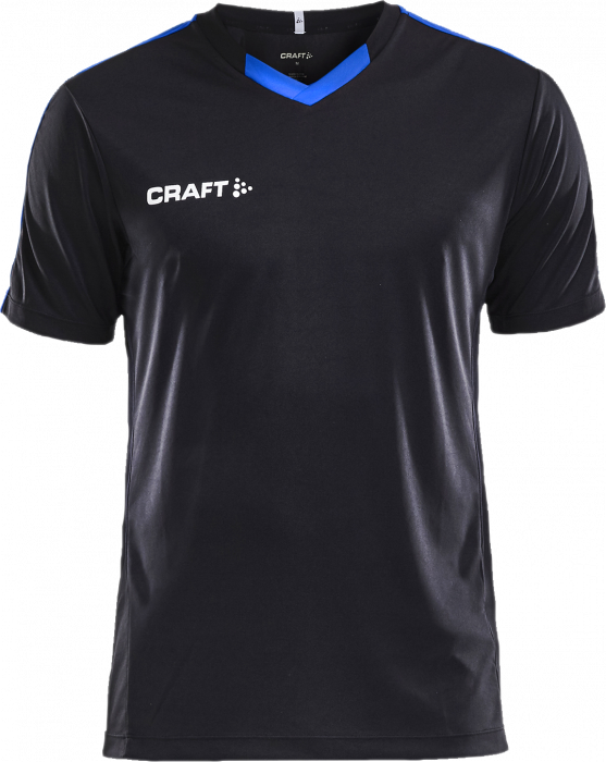 Craft - Progress Contrast Jersey - Czarny & niebieski