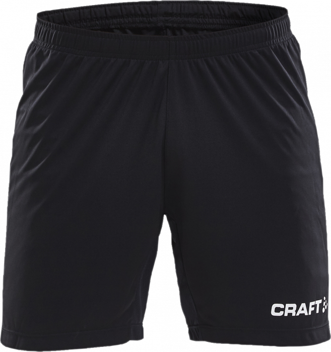 Craft - Progress Contrast Shorts - Sort & hvid
