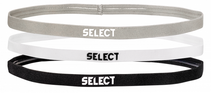 Select - Smalle Hårbånd (Pandebånd) - Hvid & sort