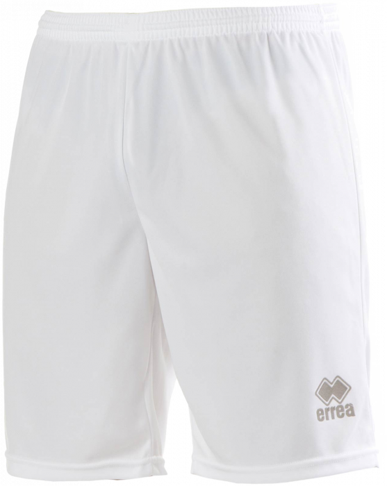 Errea - Maxi Skin Basketball Shorts - Hvid & grå hvid