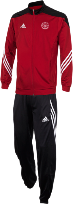 Adidas - Frem 83 Træningsdragt - Rot & schwarz