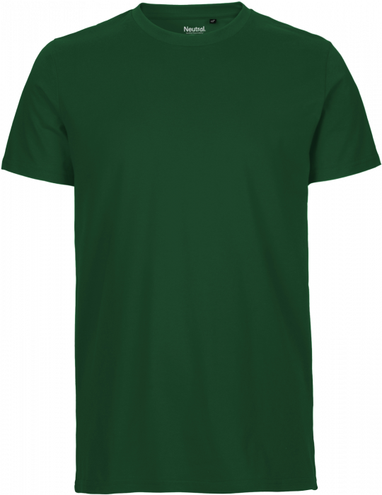 Neutral - Økologisk Fit Bomulds T-Shirt - Bottle Green