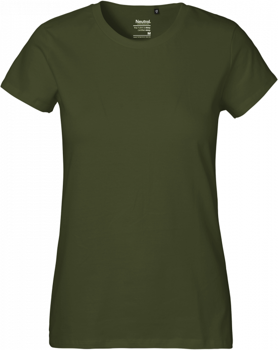 Neutral - Økologisk Bomulds T-Shirt Dame - Military