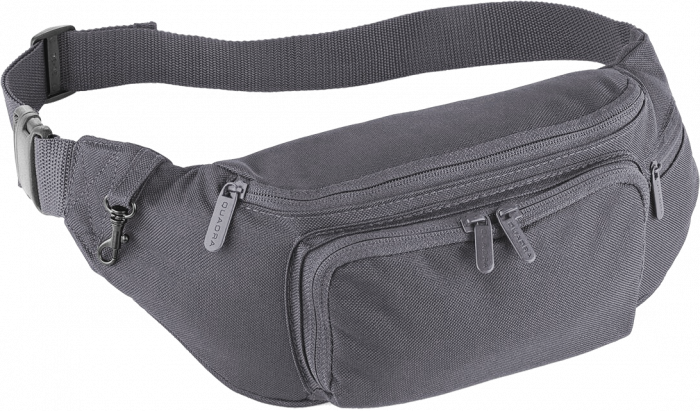 Quadra/Bagbase - Belt Case With Multiple Compartments - Grey